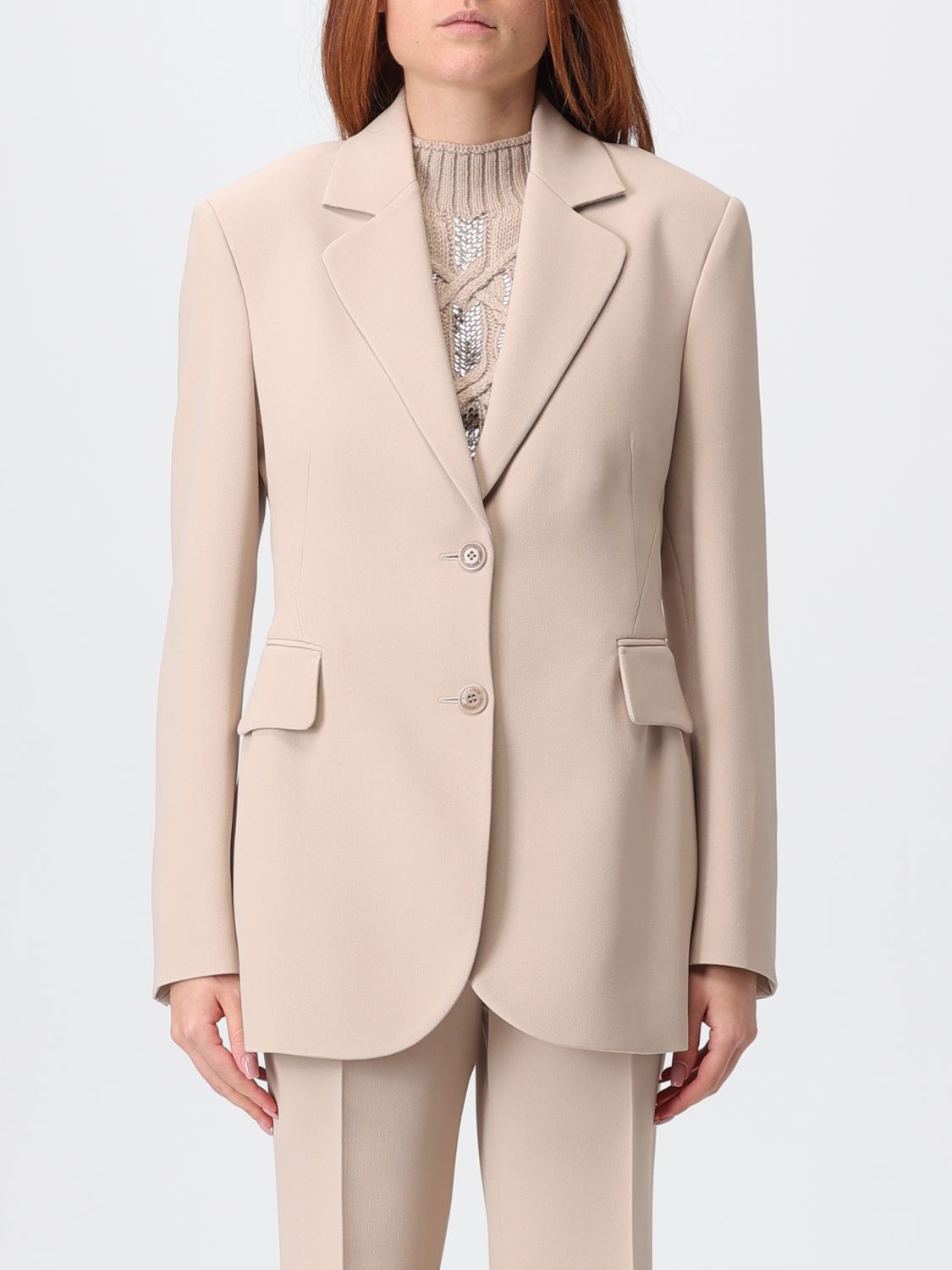 Ermanno Scervino Blazer  Woman Color Sand In Neutral