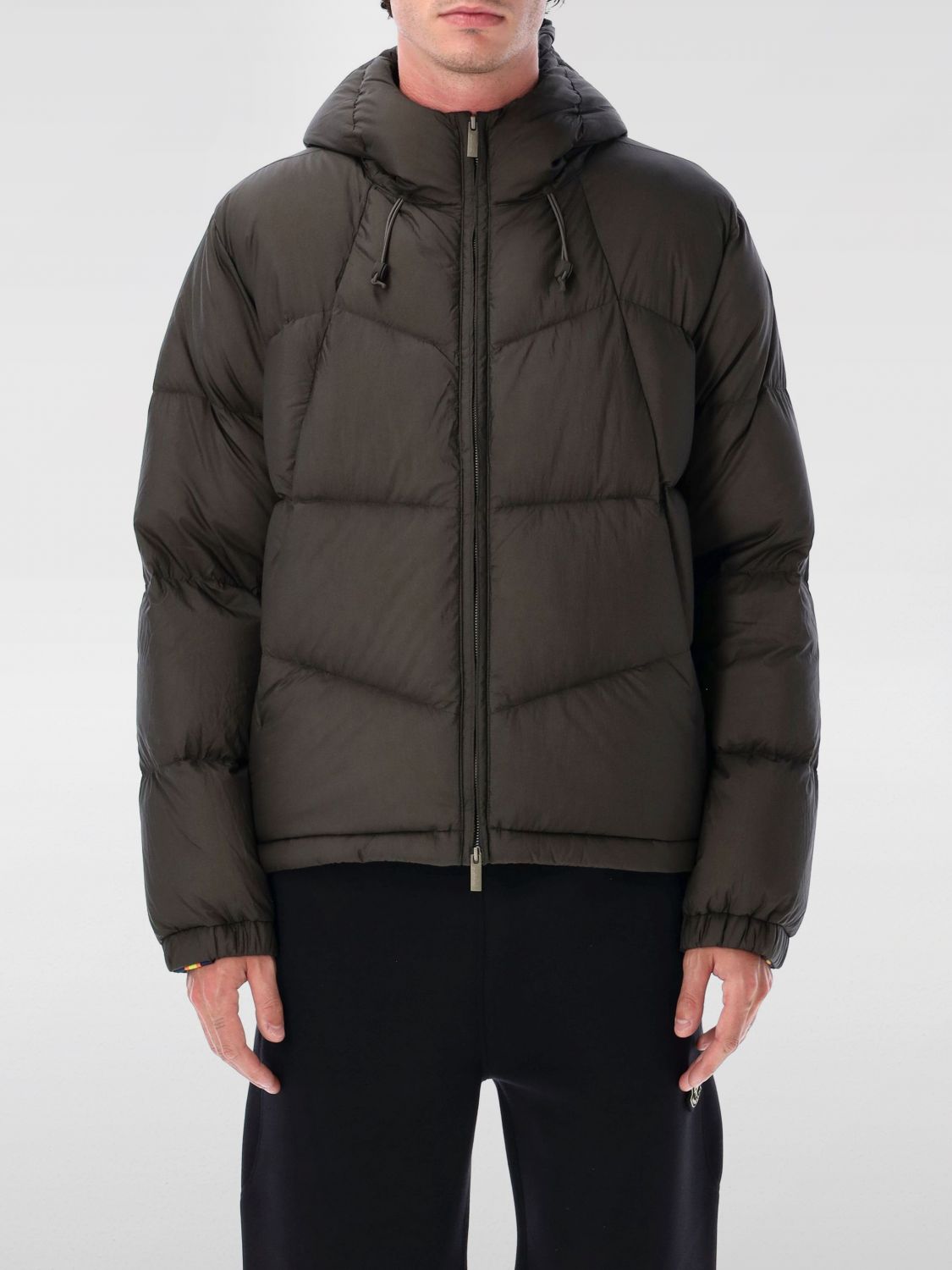 K-way Quill Thermo Light Ripstop Down Jacket In Black