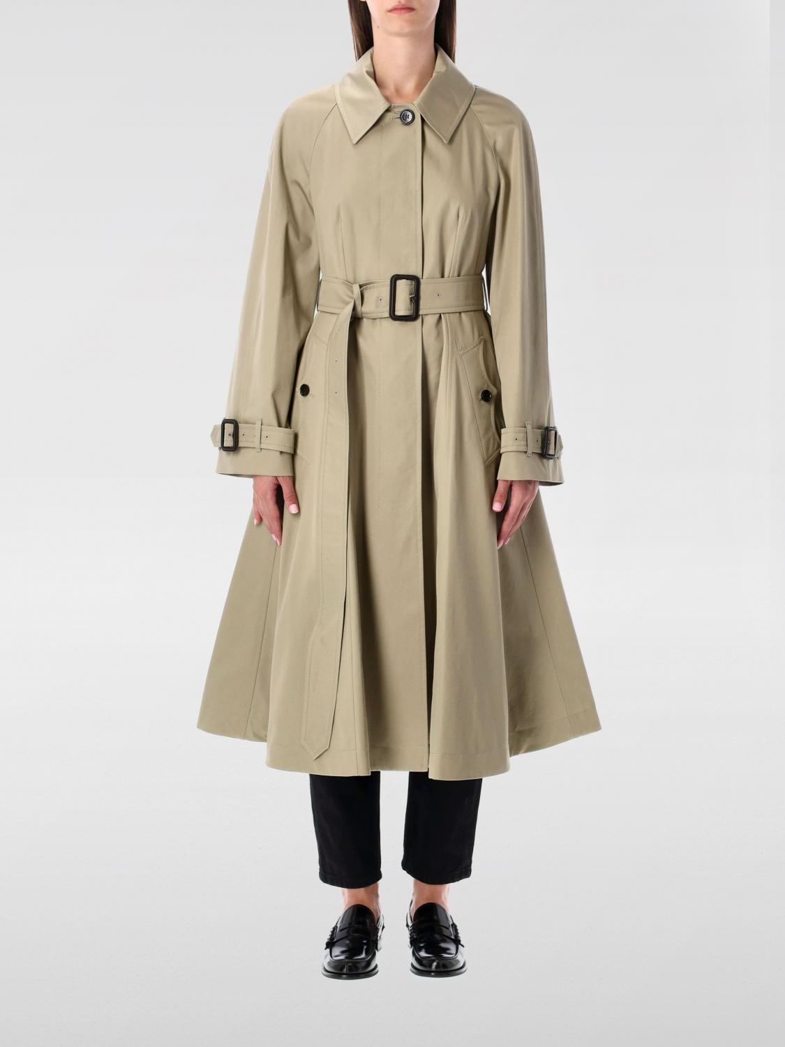 Burberry Trench Coat "ellingham" In Neutral