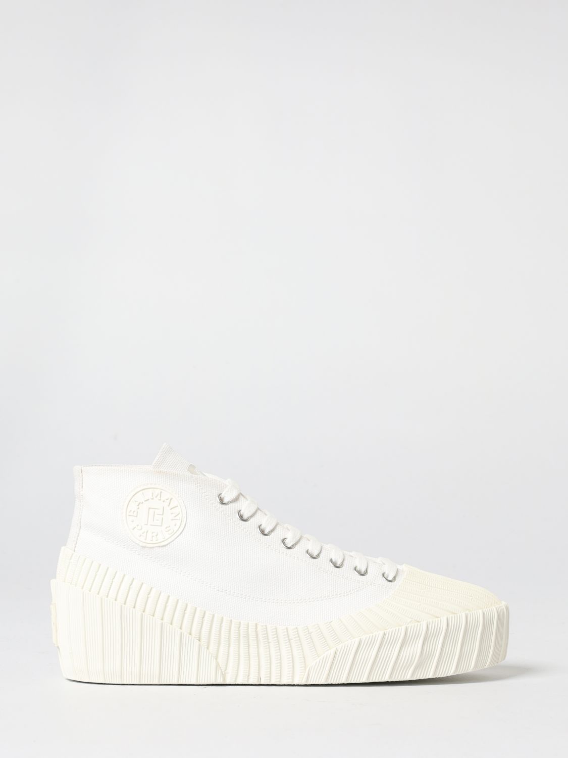 Balmain Sneakers  Men Color White In White