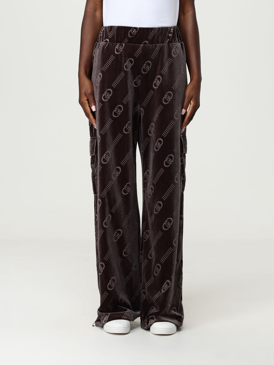 Liu •jo Pants Liu Jo Woman Color Brown In Brown