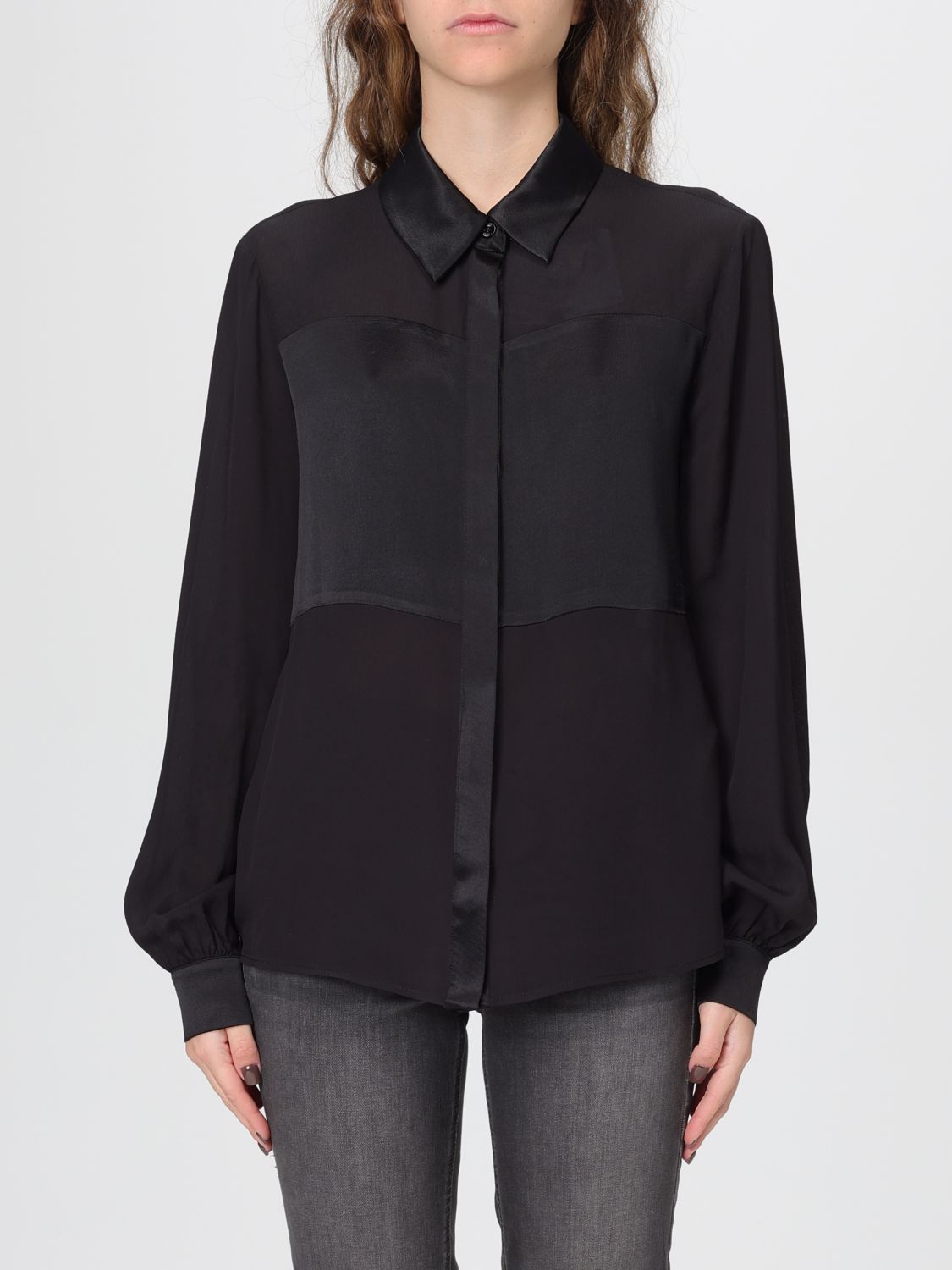 Liu •jo Shirt Liu Jo Woman Color Black In Black