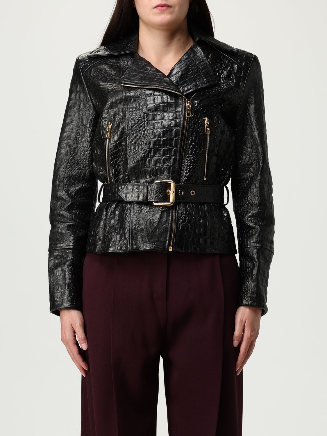 Elisabetta Franchi Blazer Woman Color Black In Black