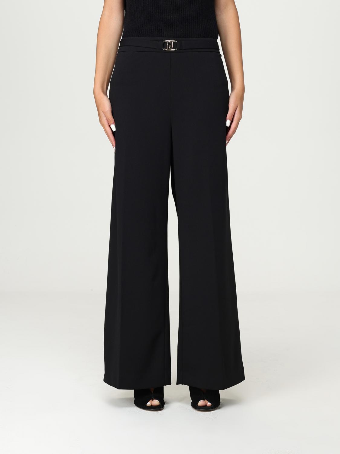 Liu •jo Pants Liu Jo Woman Color Black In Black