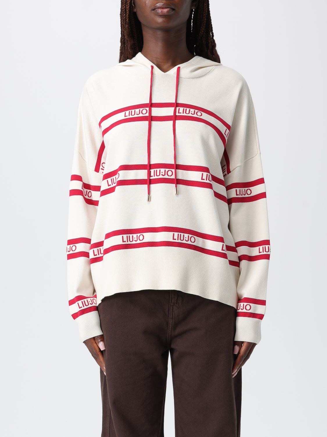 Liu •jo Sweater Liu Jo Woman Color White In White