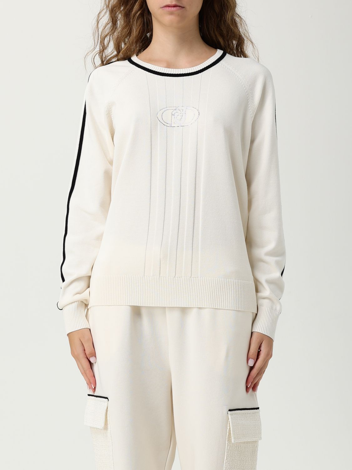 Liu •jo Sweater Liu Jo Woman Color White In White