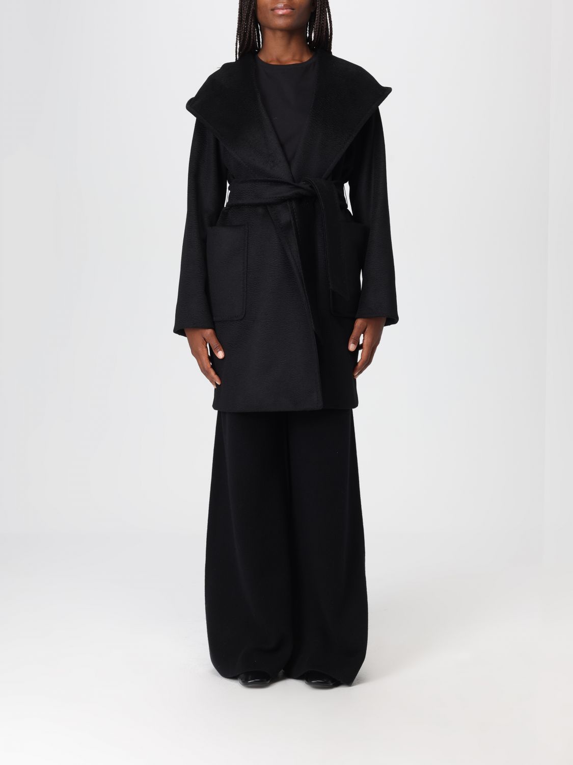 Max Mara Coat  Woman Color Black
