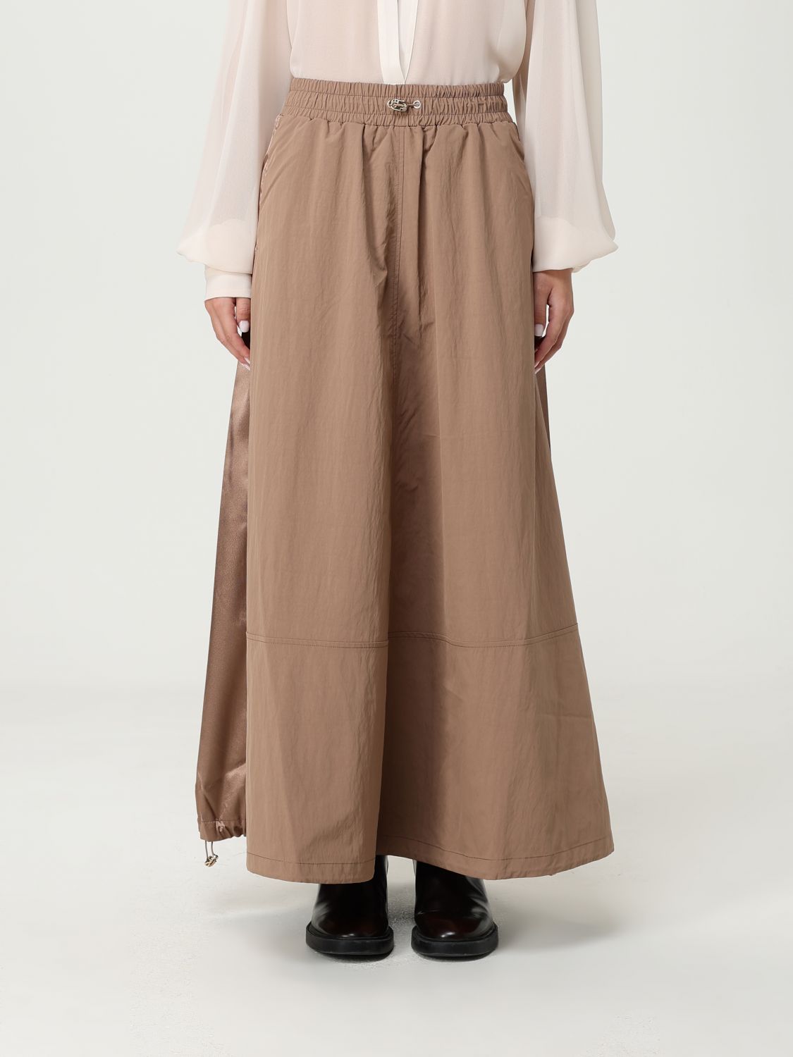 Liu •jo Skirt Liu Jo Woman Color Beige In Neutral