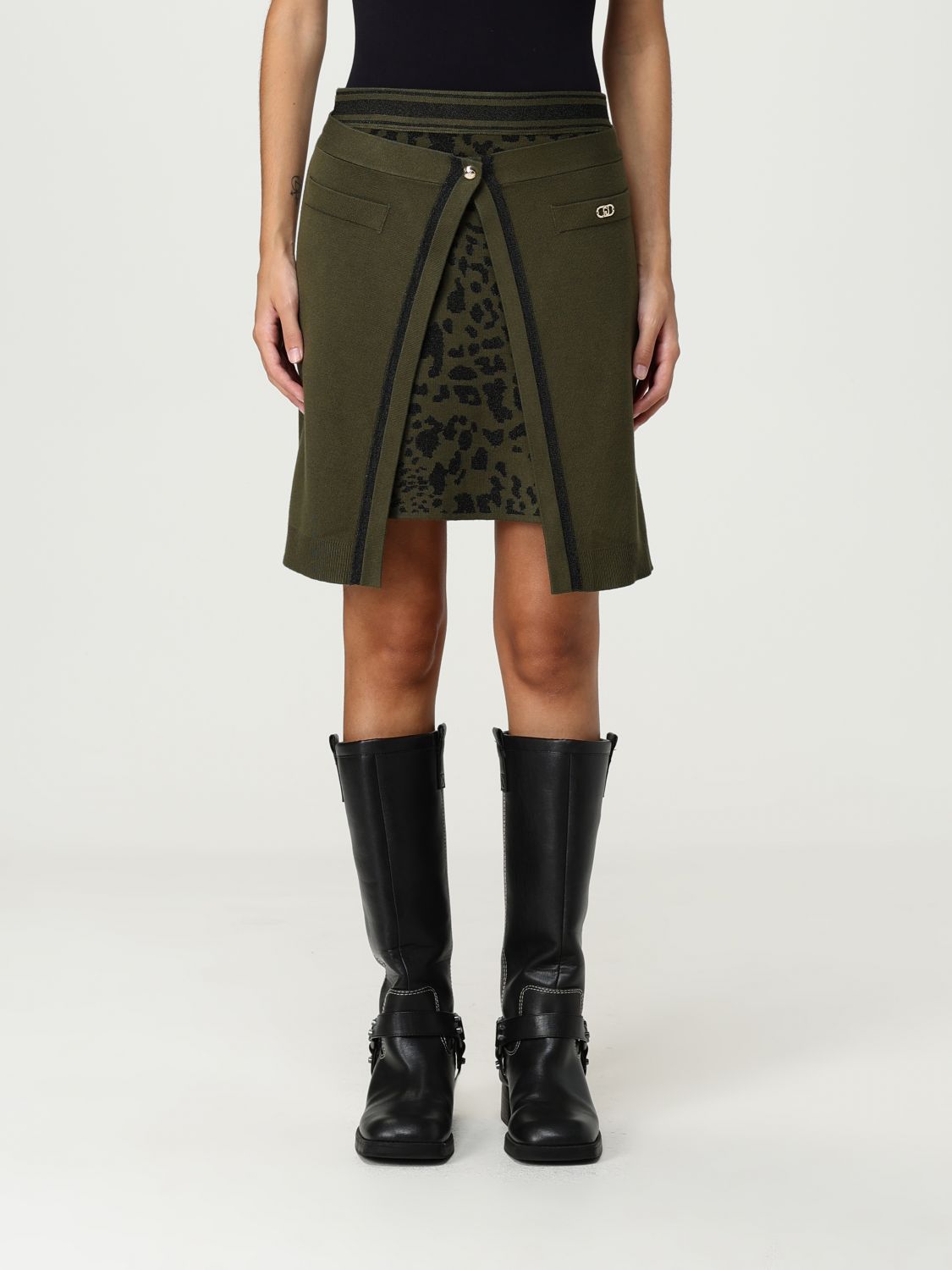 Liu •jo Skirt Liu Jo Woman Color Green In Green