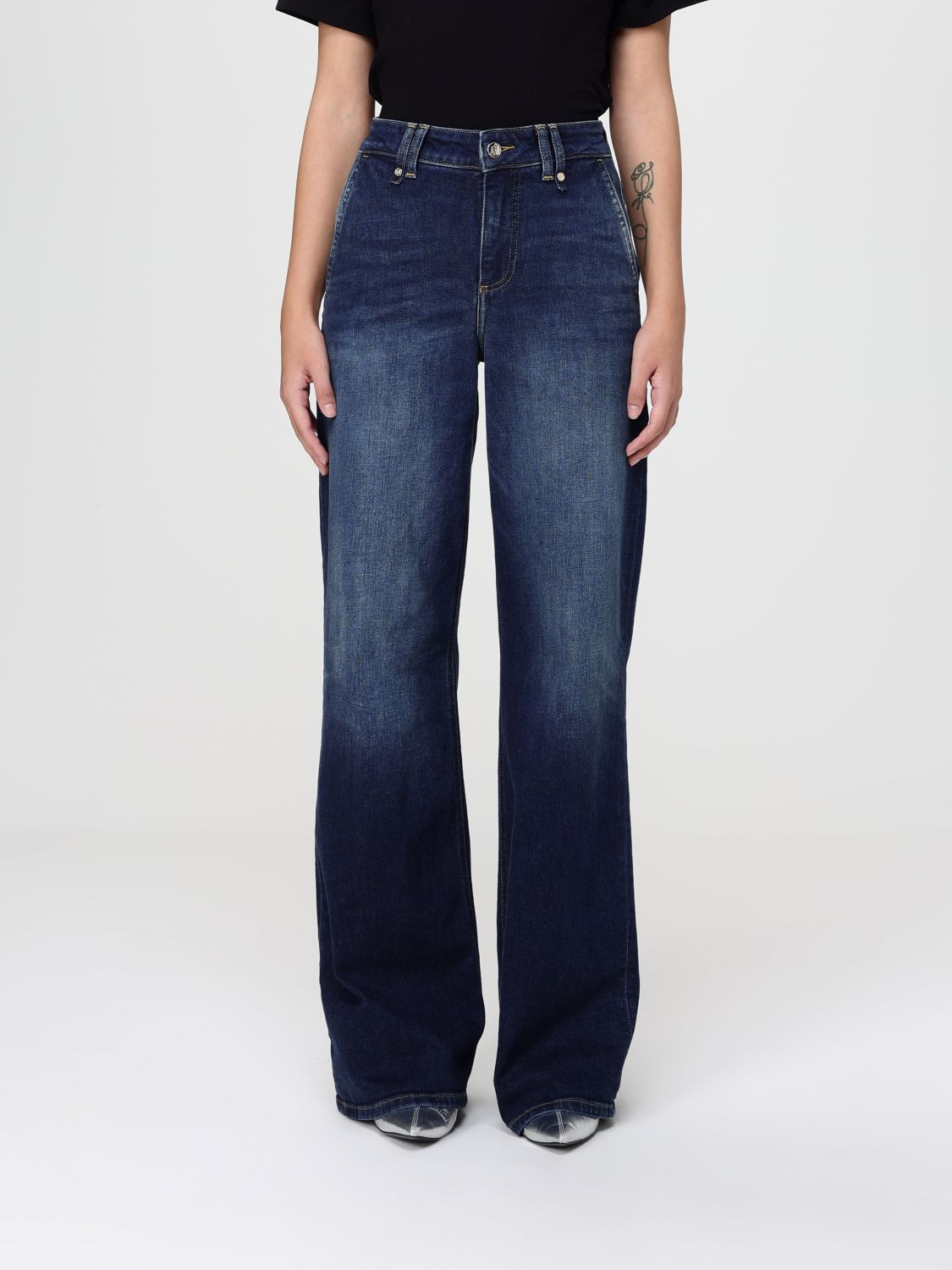 Liu •jo Jeans Liu Jo Woman Color Denim In Blue