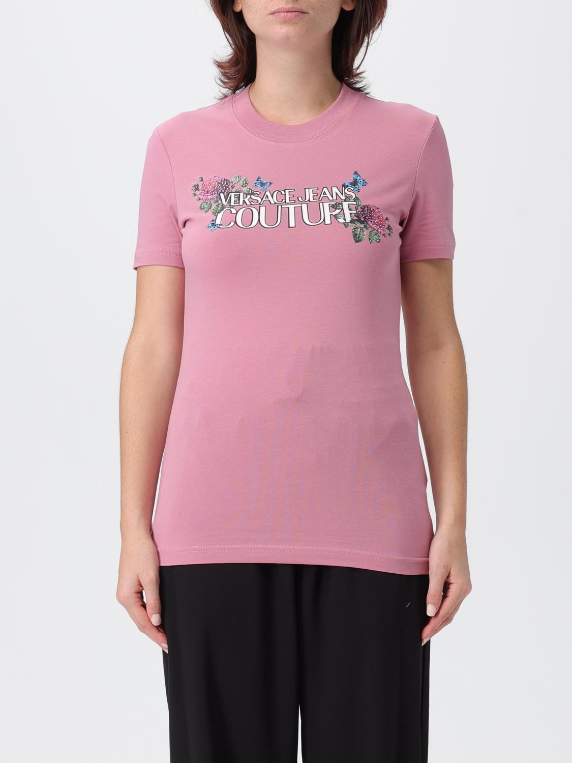 Versace Jeans Couture T-shirt  Woman Color Pink In Pink