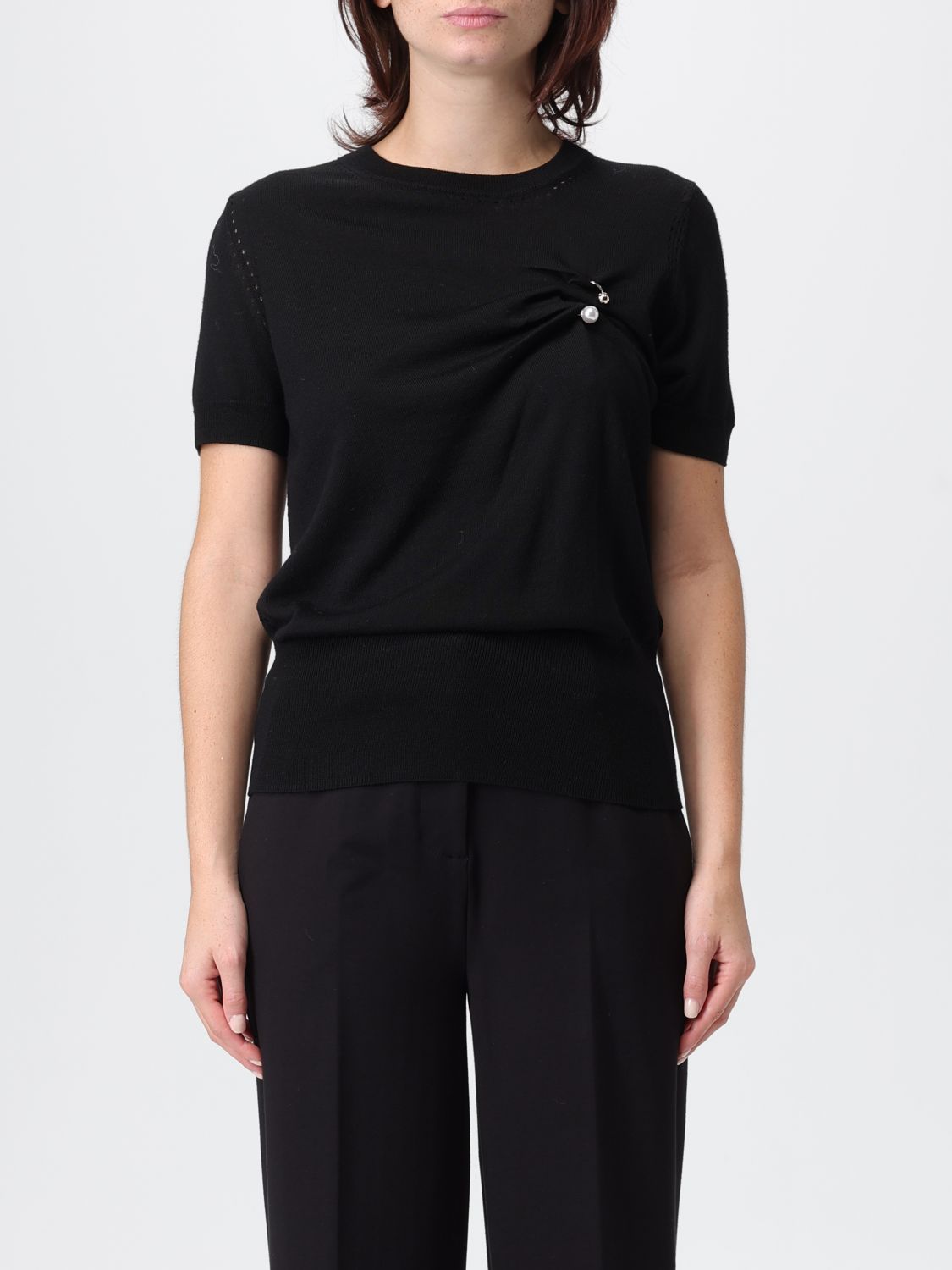 Liu •jo Sweater Liu Jo Woman Color Black In Black