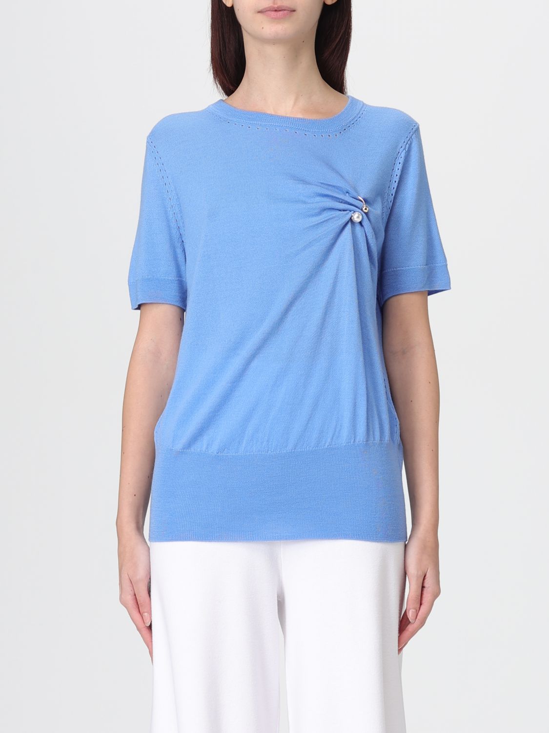Liu •jo Sweater Liu Jo Woman Color Blue
