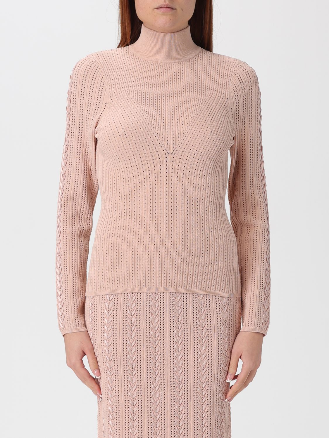 Liu •jo Sweater Liu Jo Woman Color Pink In Pink