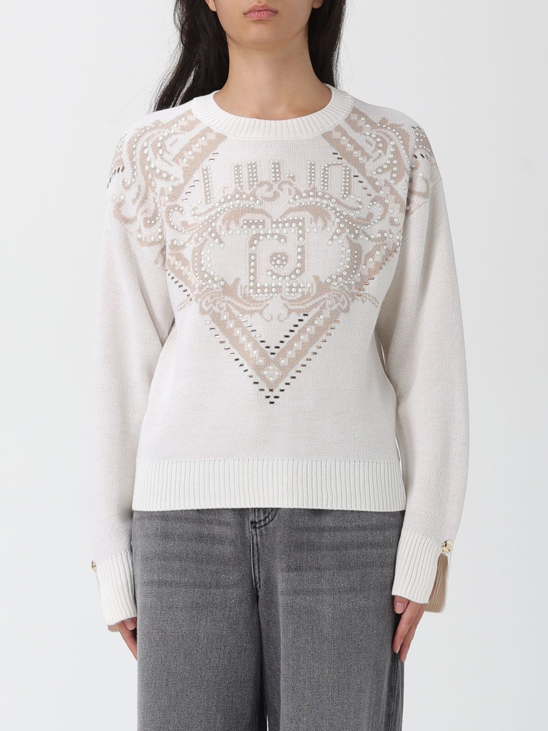 Liu •jo Sweater Liu Jo Woman Color White