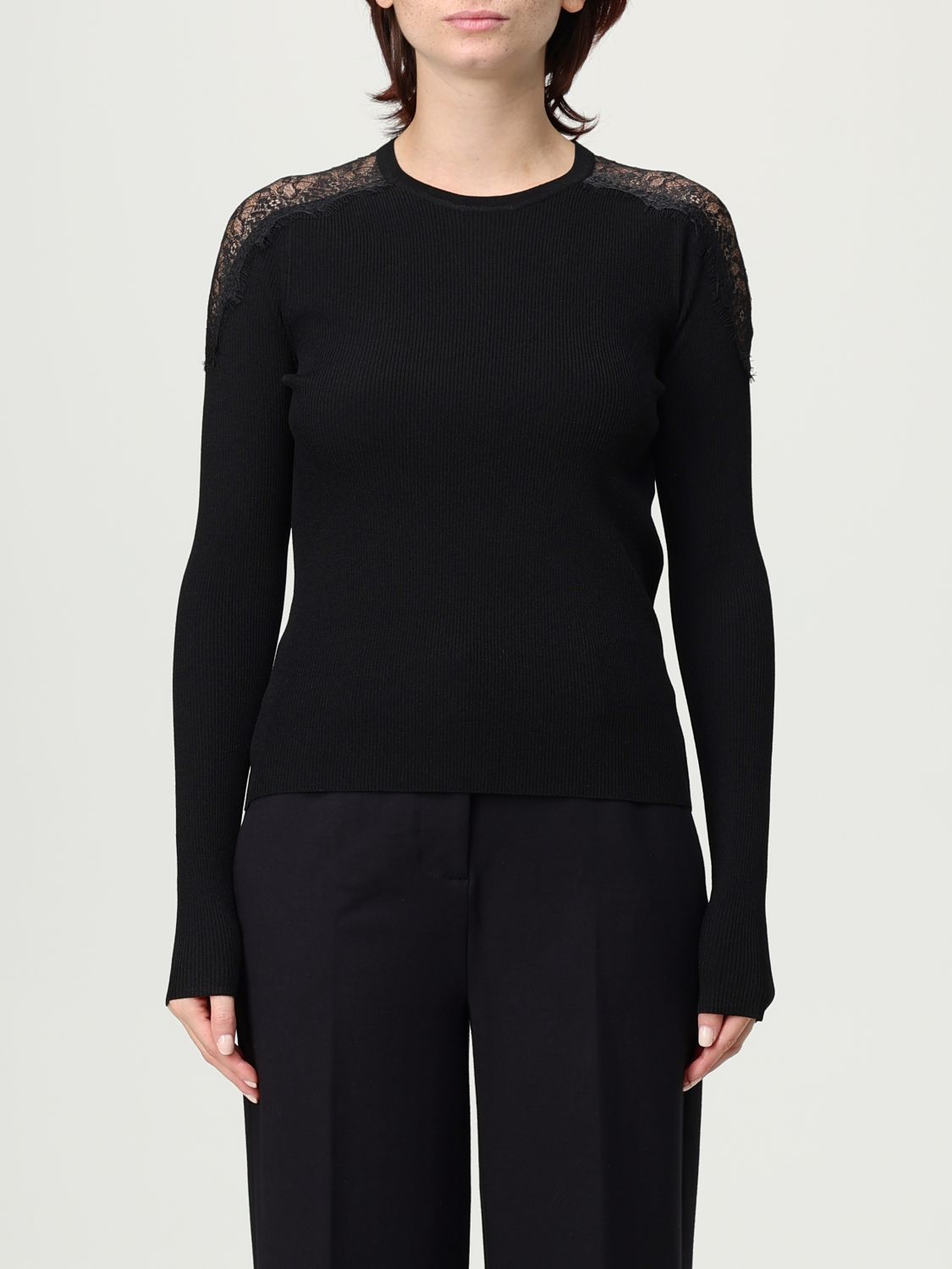 Liu •jo Sweater Liu Jo Woman Color Black In Black