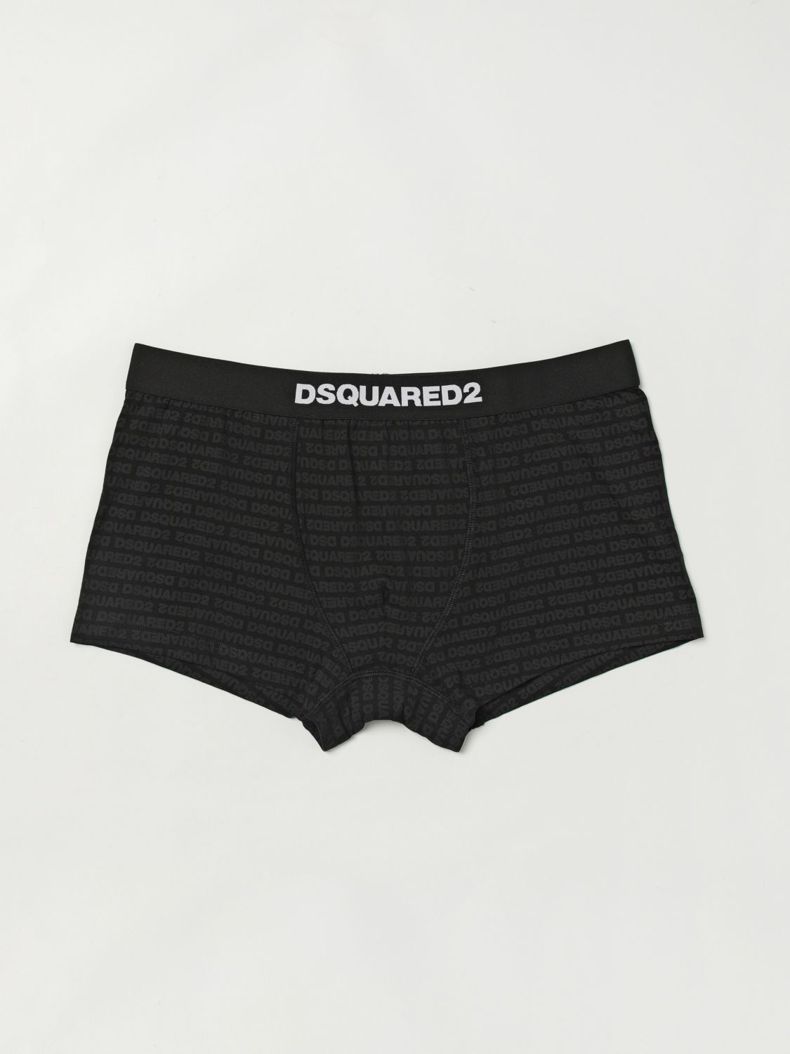 Dsquared2 Logo-print Trunks In Black