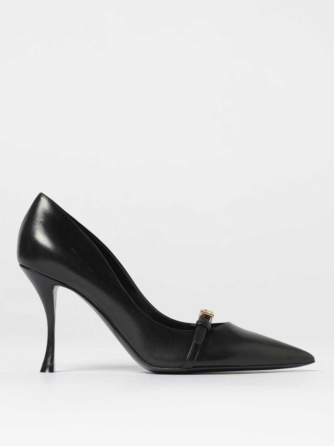 Dolce & Gabbana 90mm Leather Pointed-toe Pumps In Black