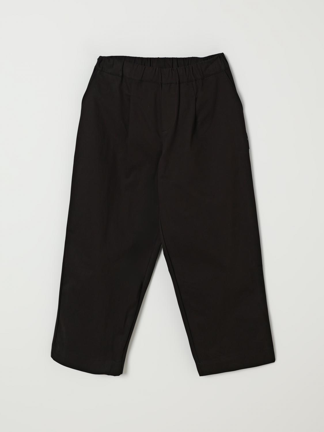 Msgm Pants Kids Kids Color Black In Black