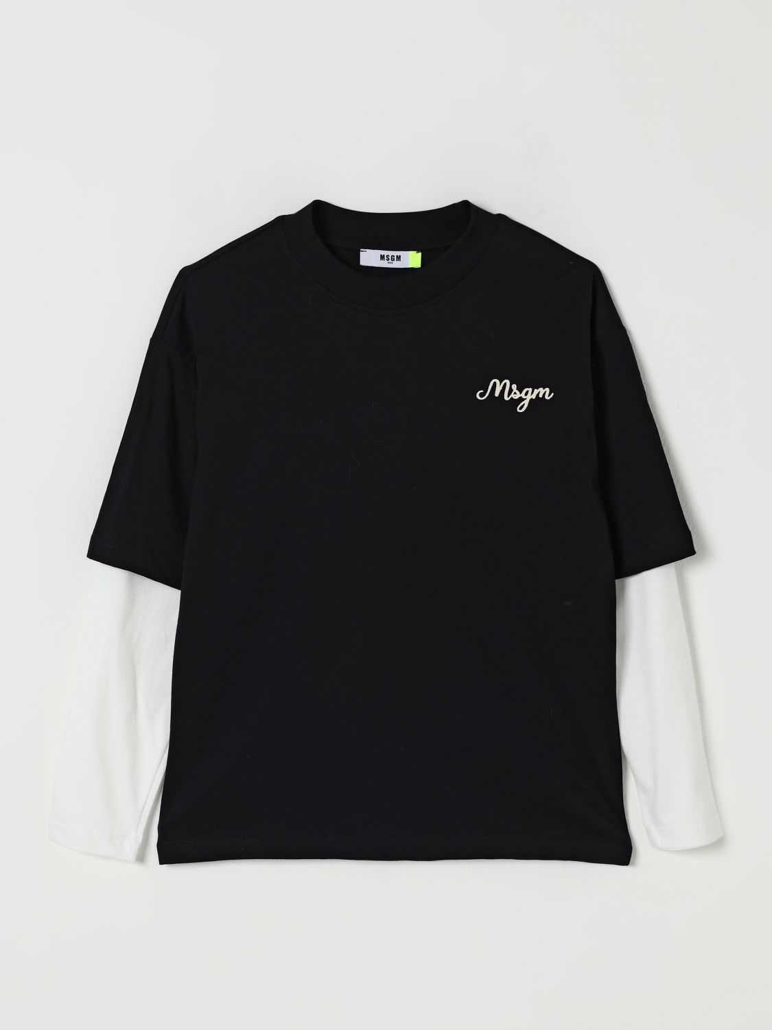 Msgm T-shirt Kids Kids Color Black In Black