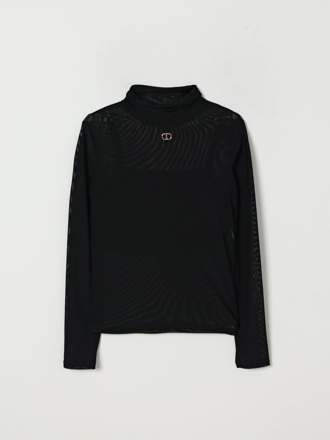 Twinset Top Kids Color Black In Black
