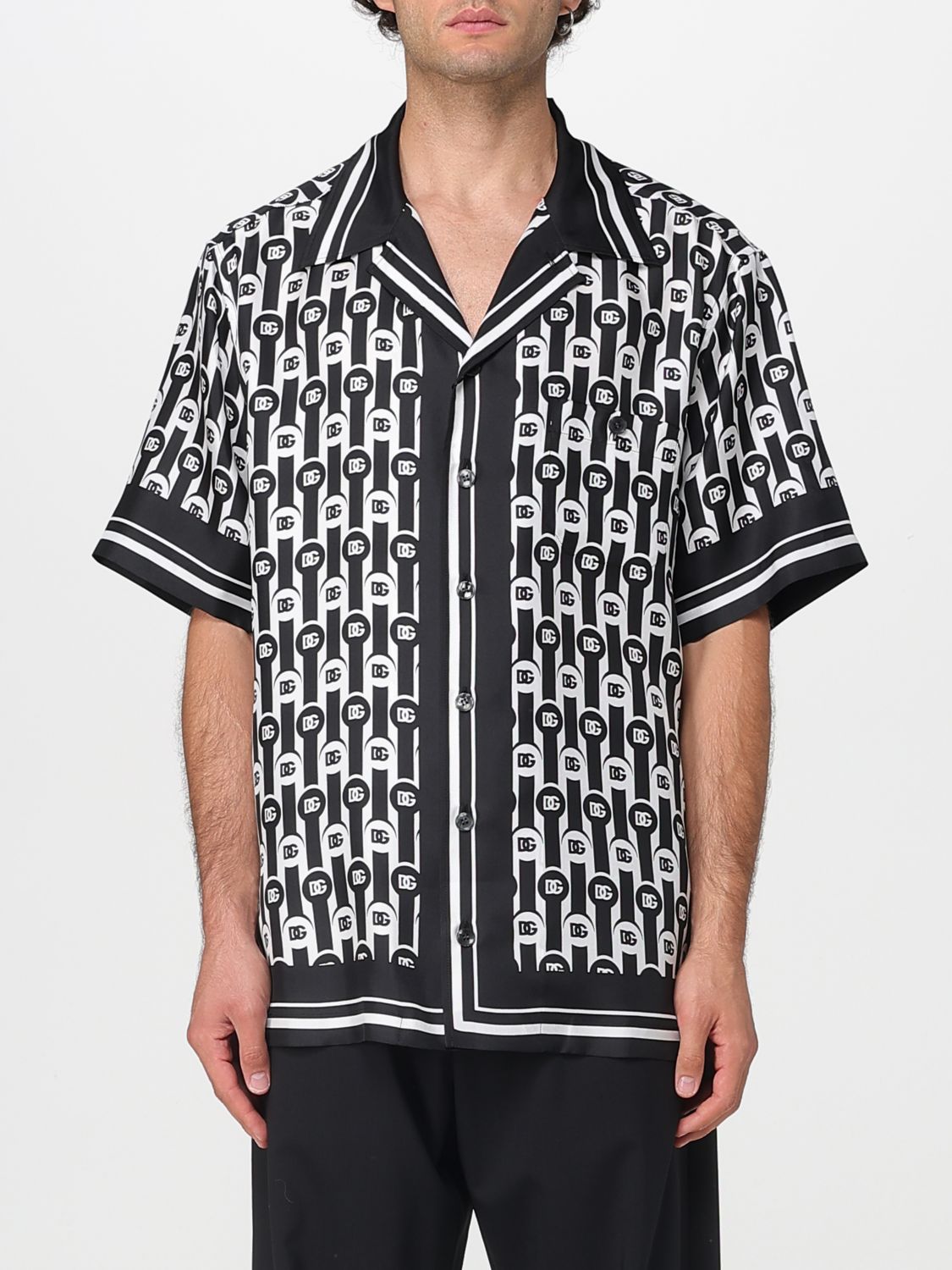 Dolce & Gabbana Personalized Wardrobe Shirt With Chest Pocket In White