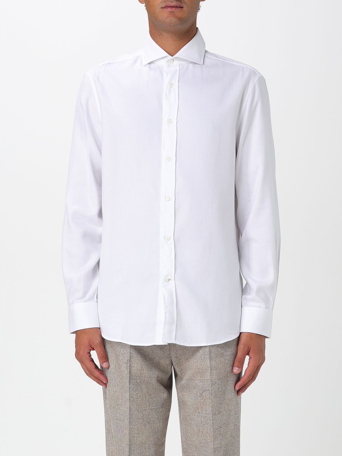 Brunello Cucinelli Shirt  Men Color White In White
