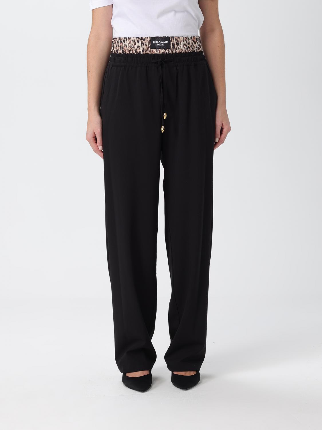 Just Cavalli Trousers In Black
