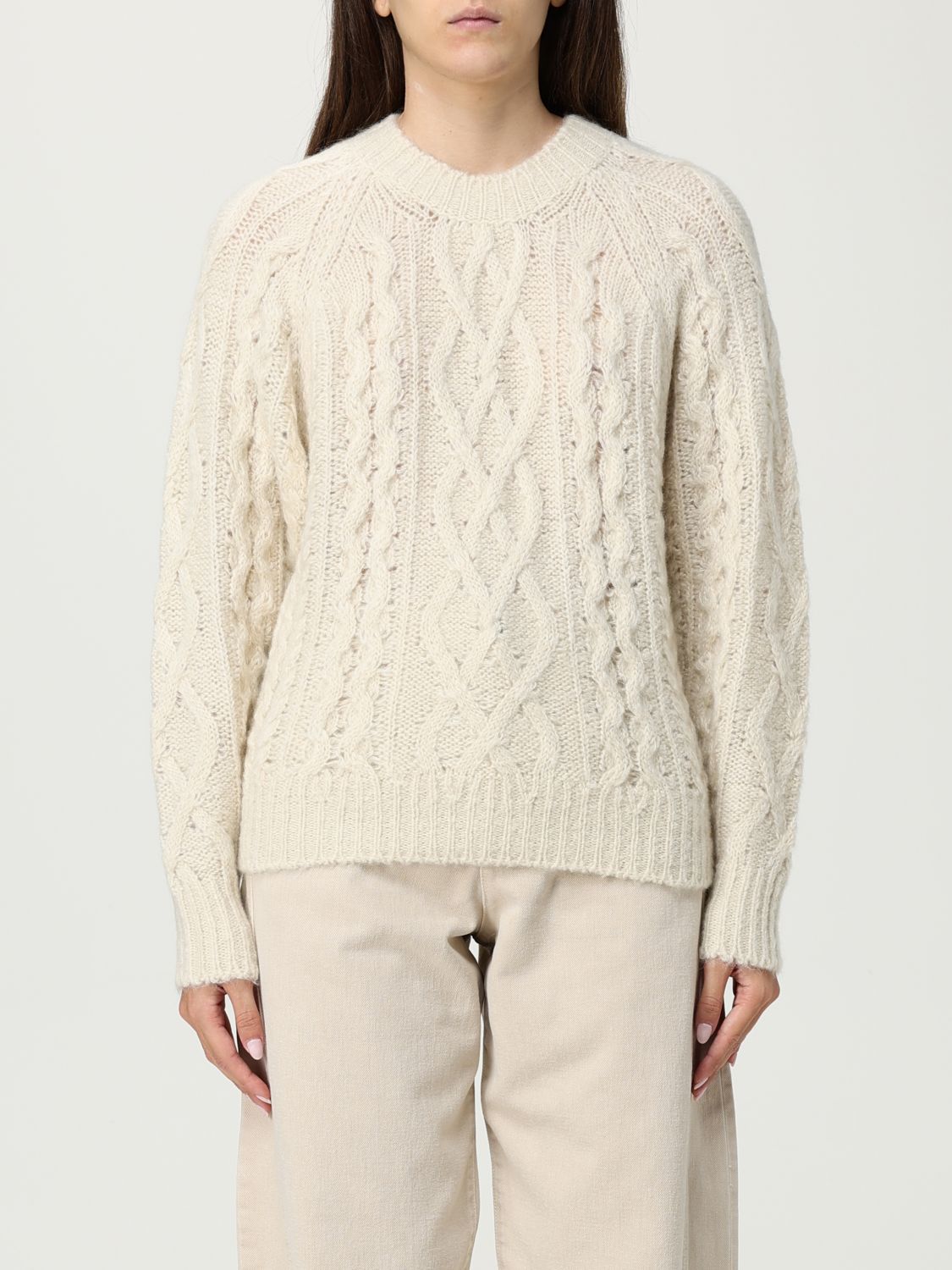 Isabel Marant Étoile Sweatshirt Isabel Marant Etoile Woman Color Beige In Sand