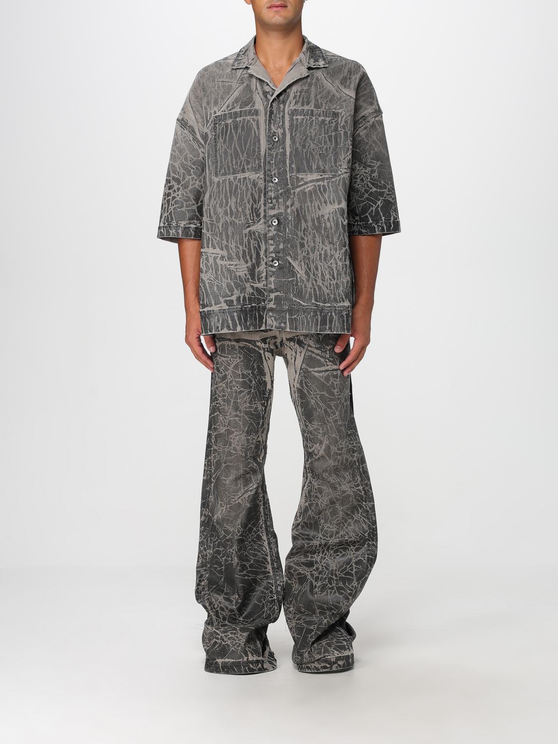 Rick Owens Drkshdw Shirt  Men Color Grey In Gray