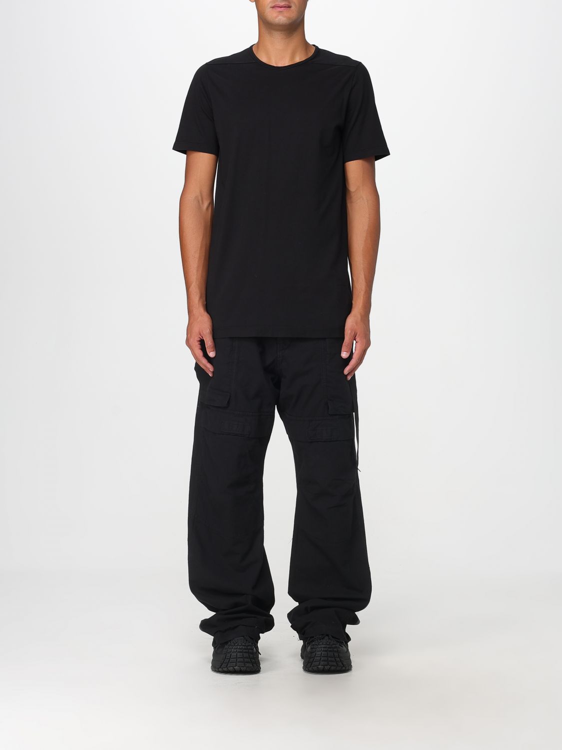 Rick Owens Drkshdw T-shirt  Men Color Black In Black
