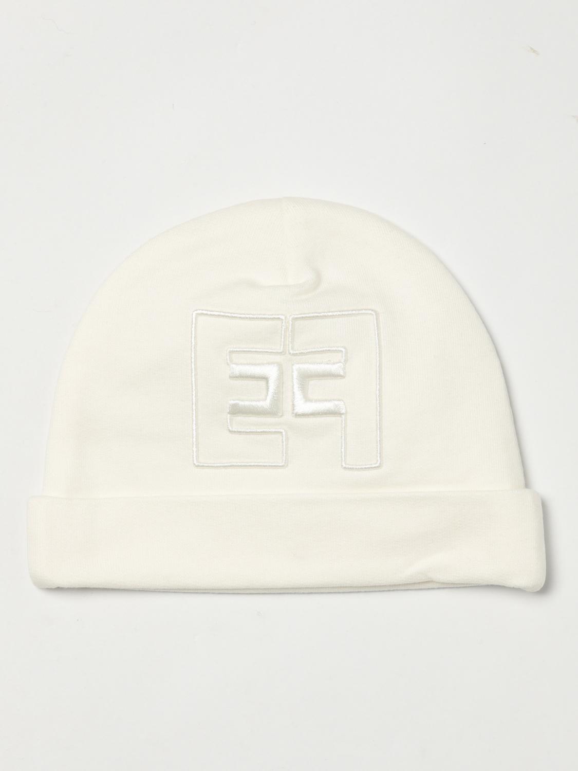 Elisabetta Franchi La Mia Bambina Hat Kids  In White