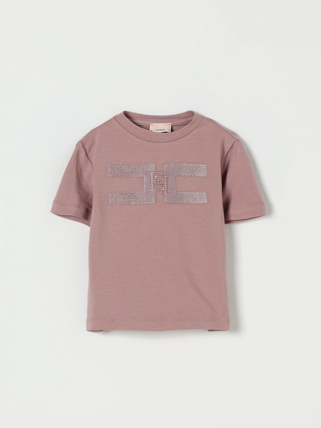 Elisabetta Franchi La Mia Bambina T-shirt Kids Color Wisteria In Pink
