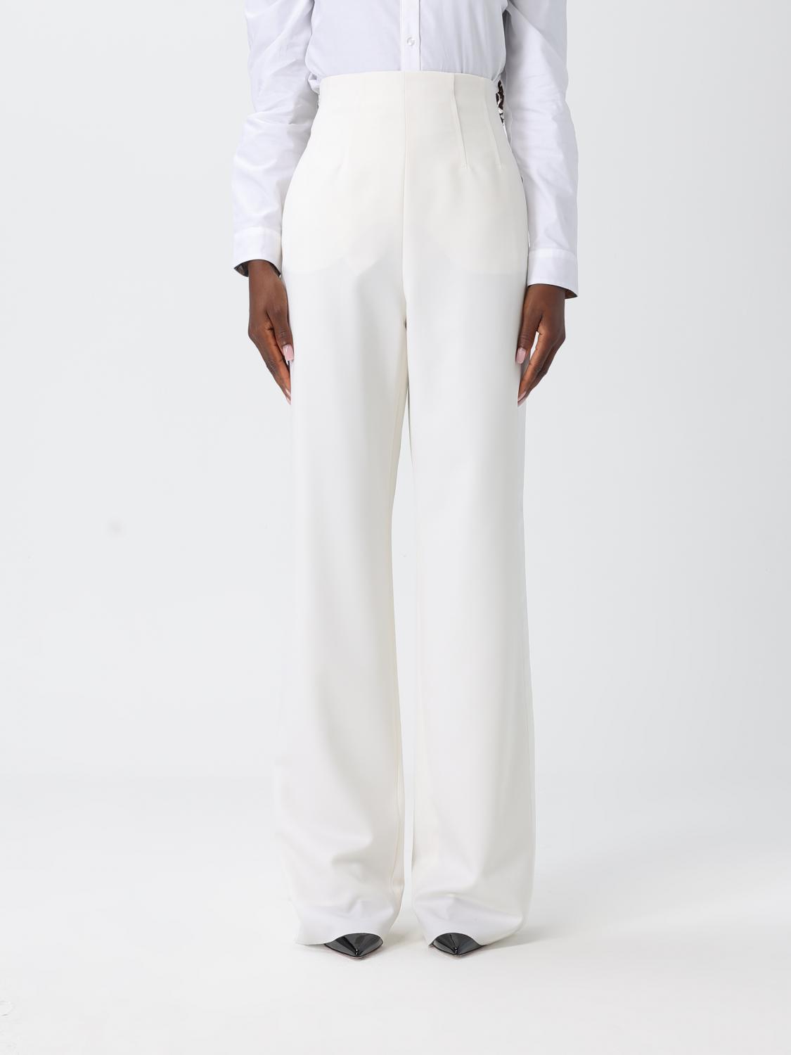Max Mara Pants  Woman Color White In White