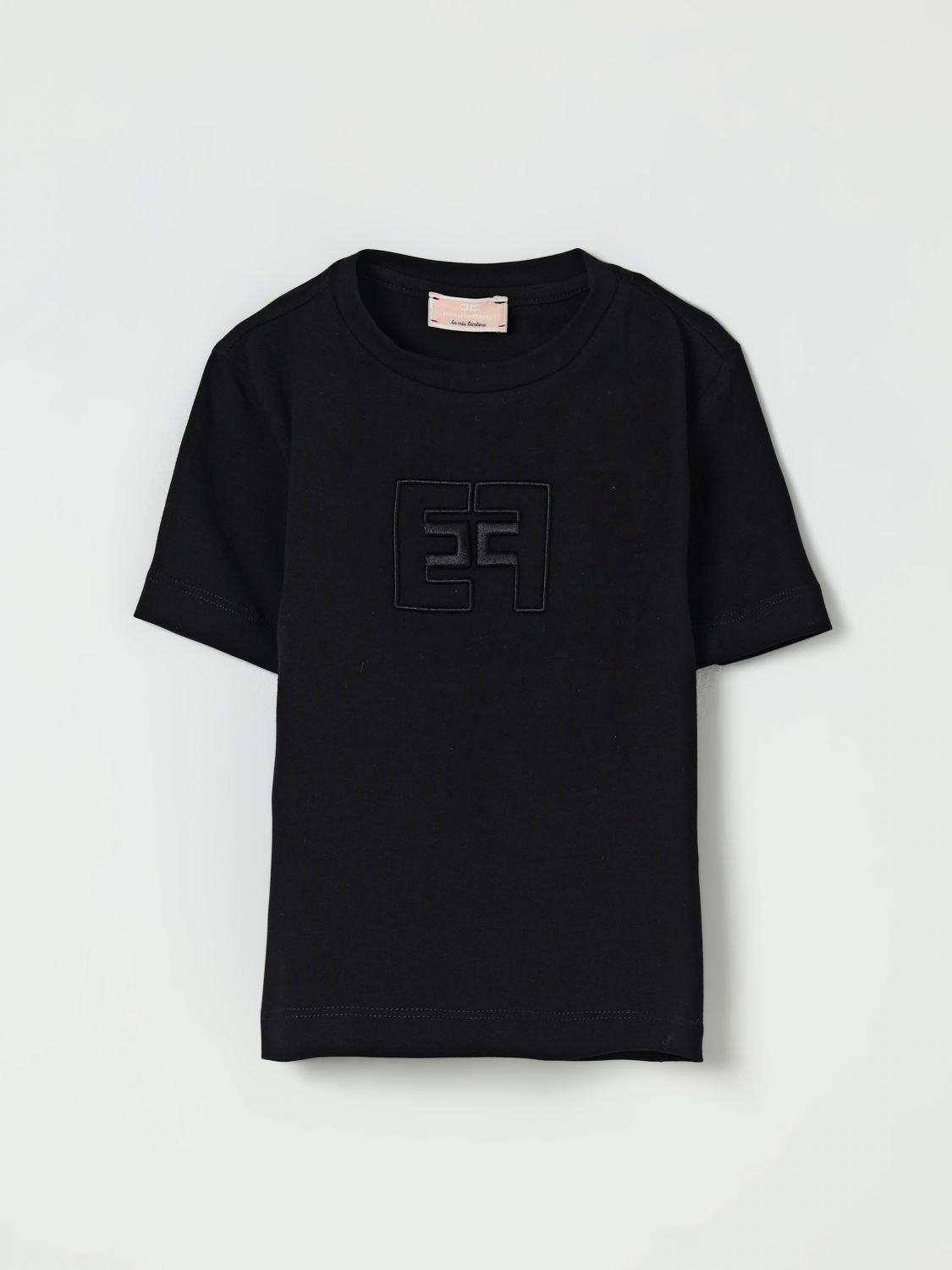 Elisabetta Franchi La Mia Bambina T-shirt Kids Color Black In Black
