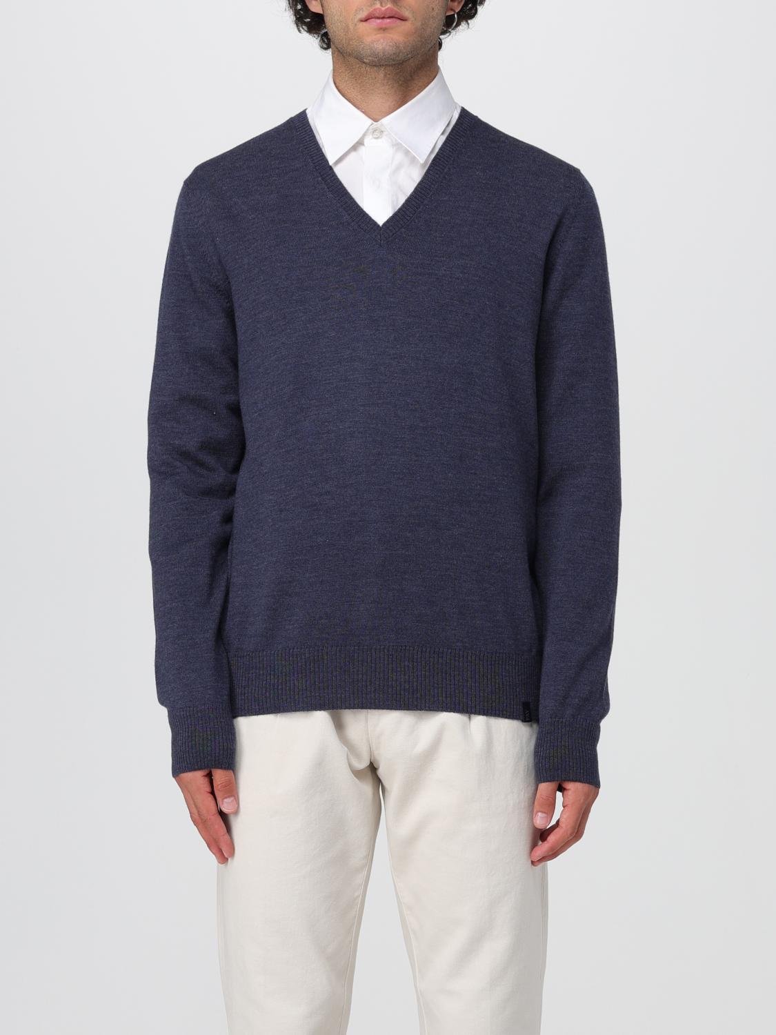 Fay Sweater Men Color Blue In Blue