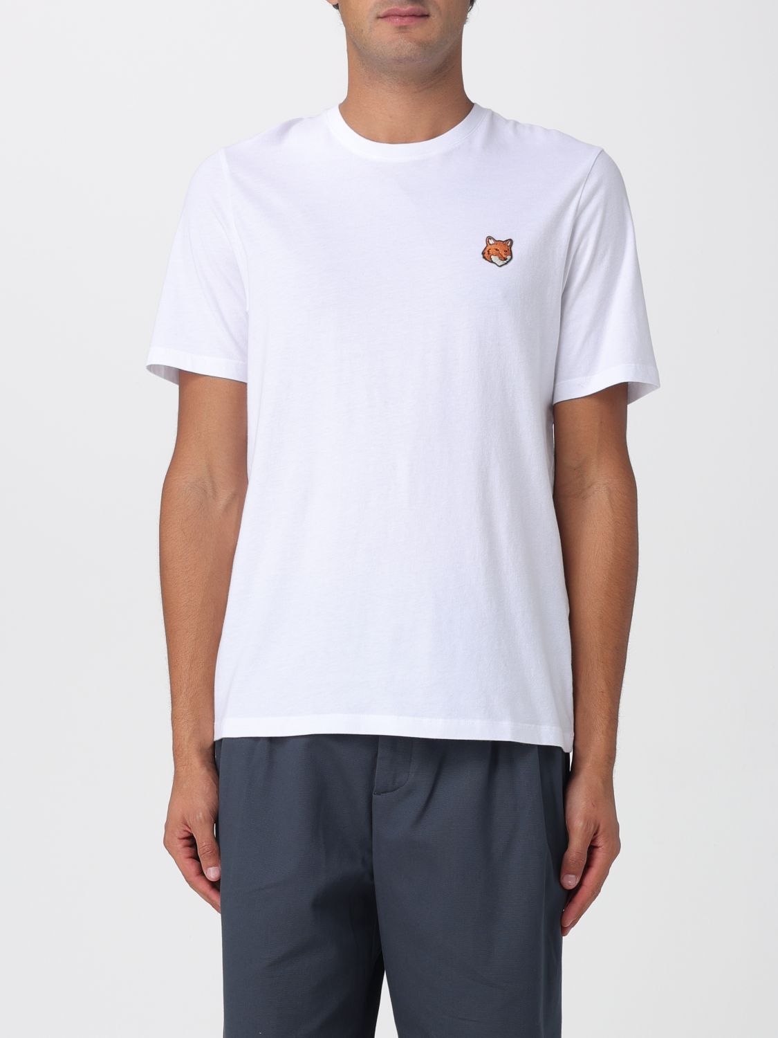 MAISON KITSUNÉ T-Shirt Herren Farbe Weiß