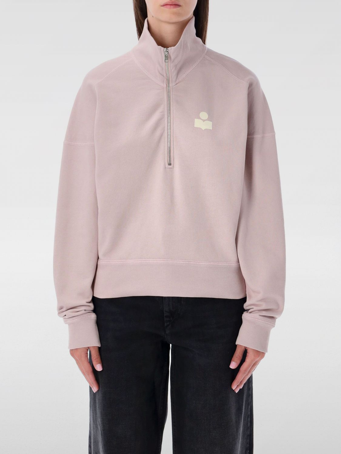 Isabel Marant Étoile Sweatshirt Isabel Marant Etoile Woman Color Ecru In Purple