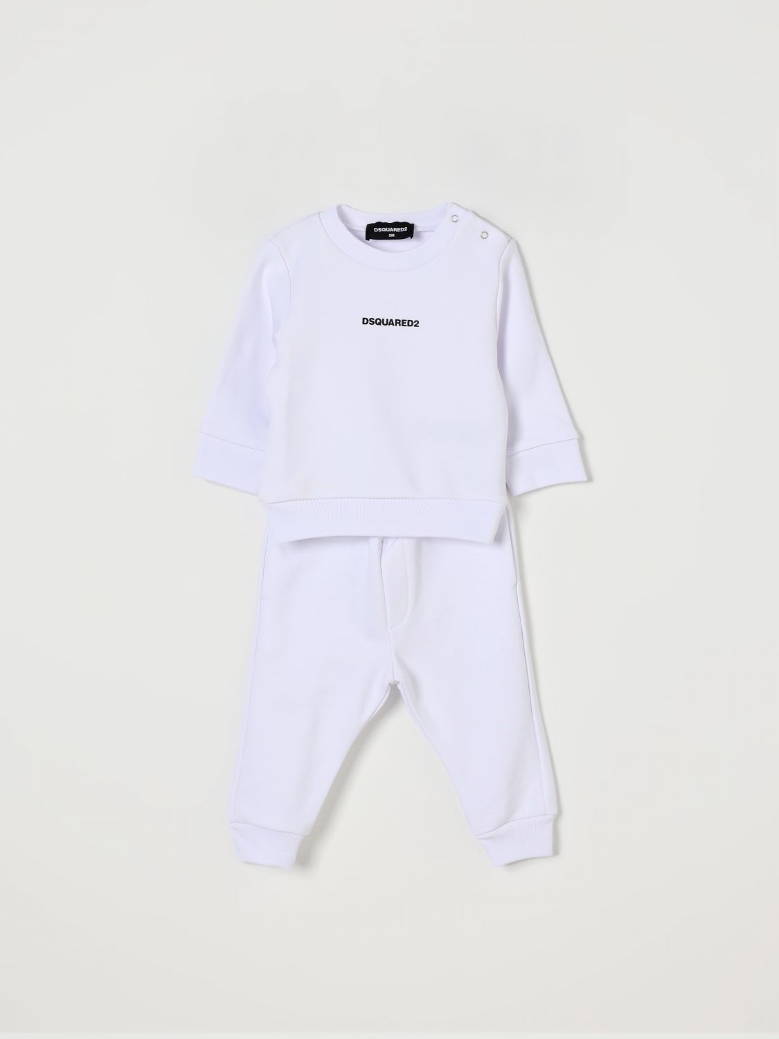 Dsquared2 Jumpsuit Kids Color White In White