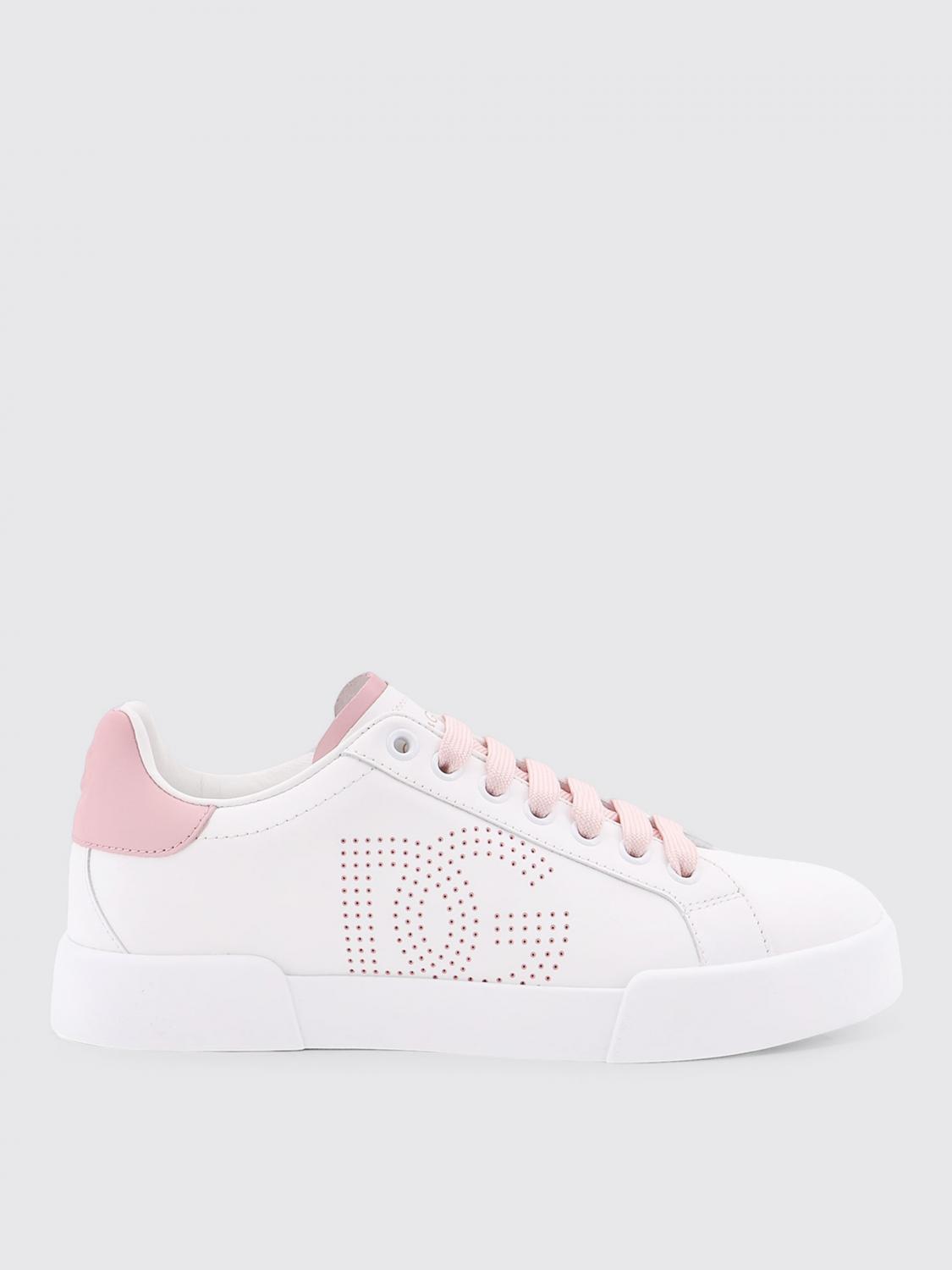 Dolce & Gabbana Portofino Light Sneakers In Purple