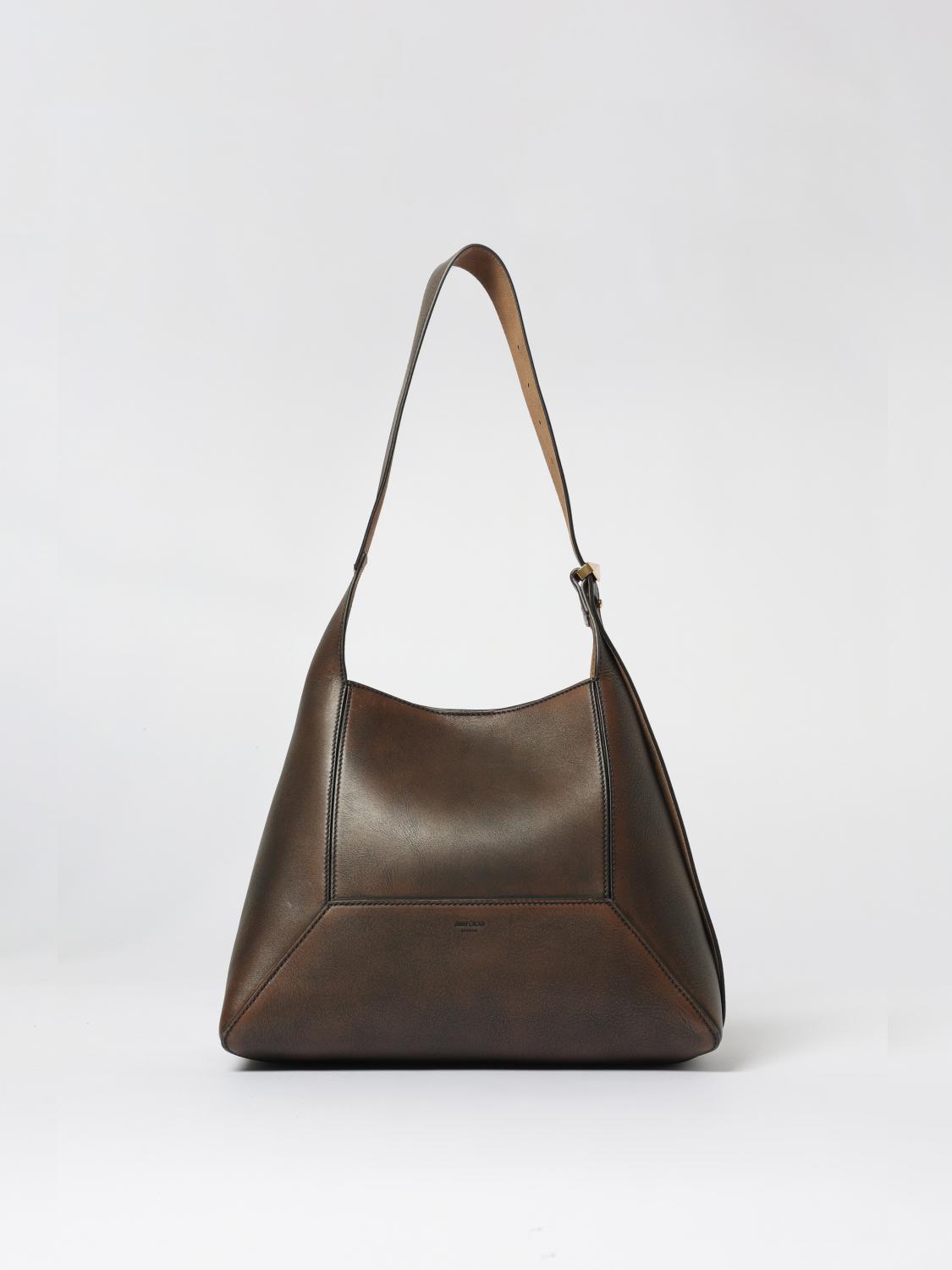 Shoulder Bag JIMMY CHOO Woman color Brown