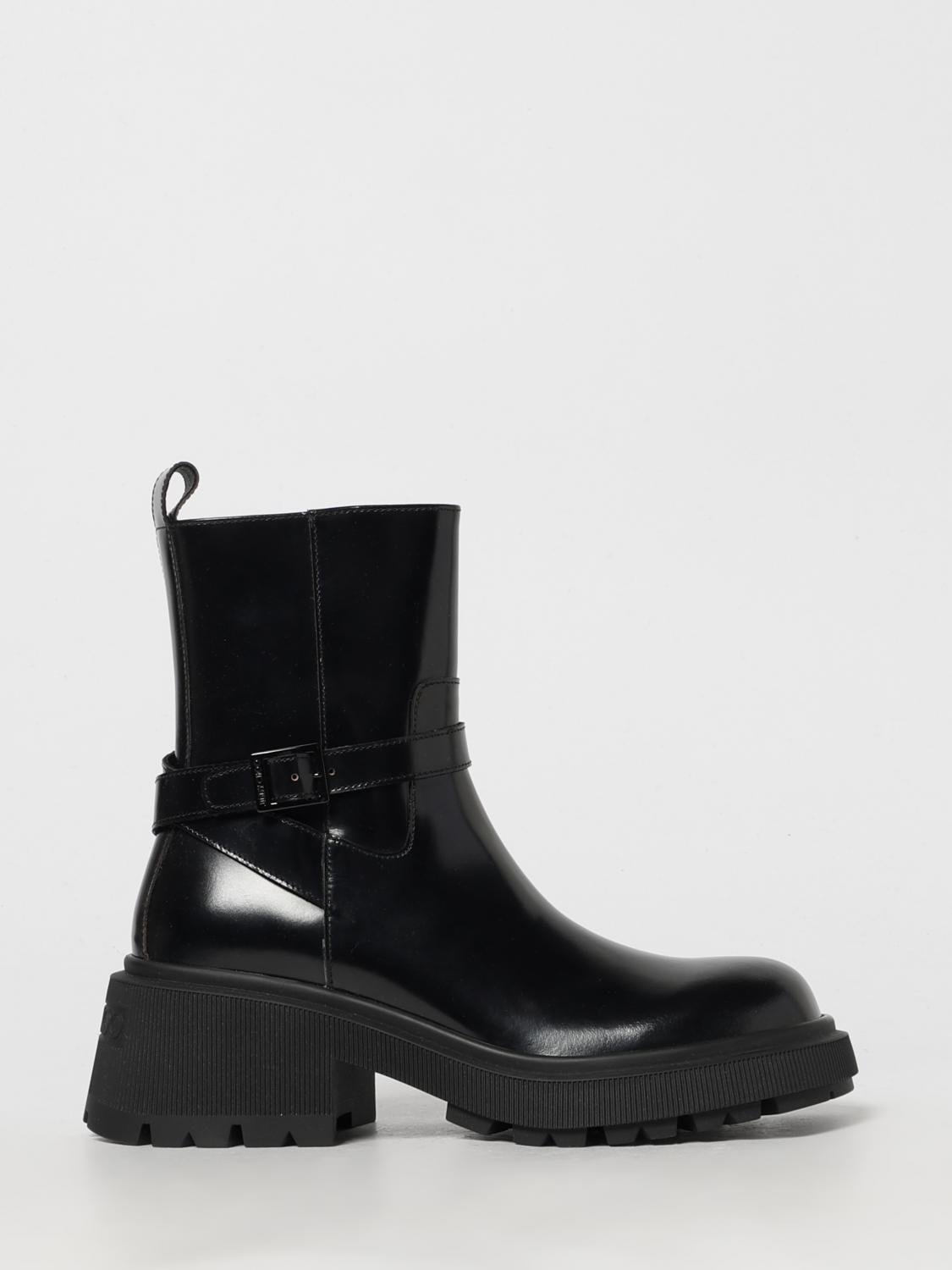 Jimmy Choo Flat Ankle Boot  Woman Color Black