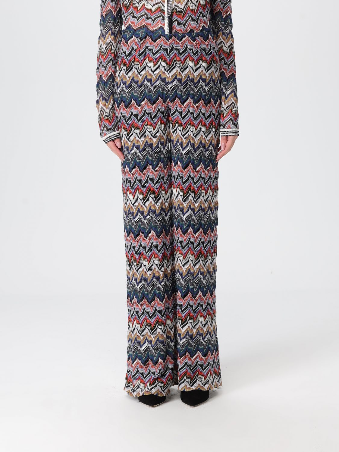 Missoni Pants Woman Color Multicolor In Multi