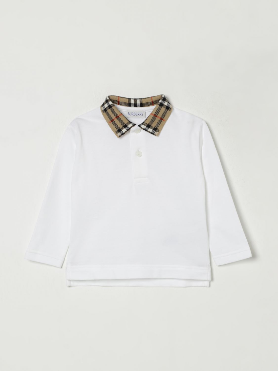 Burberry Babies' T-shirt  Kids Color White In Multi