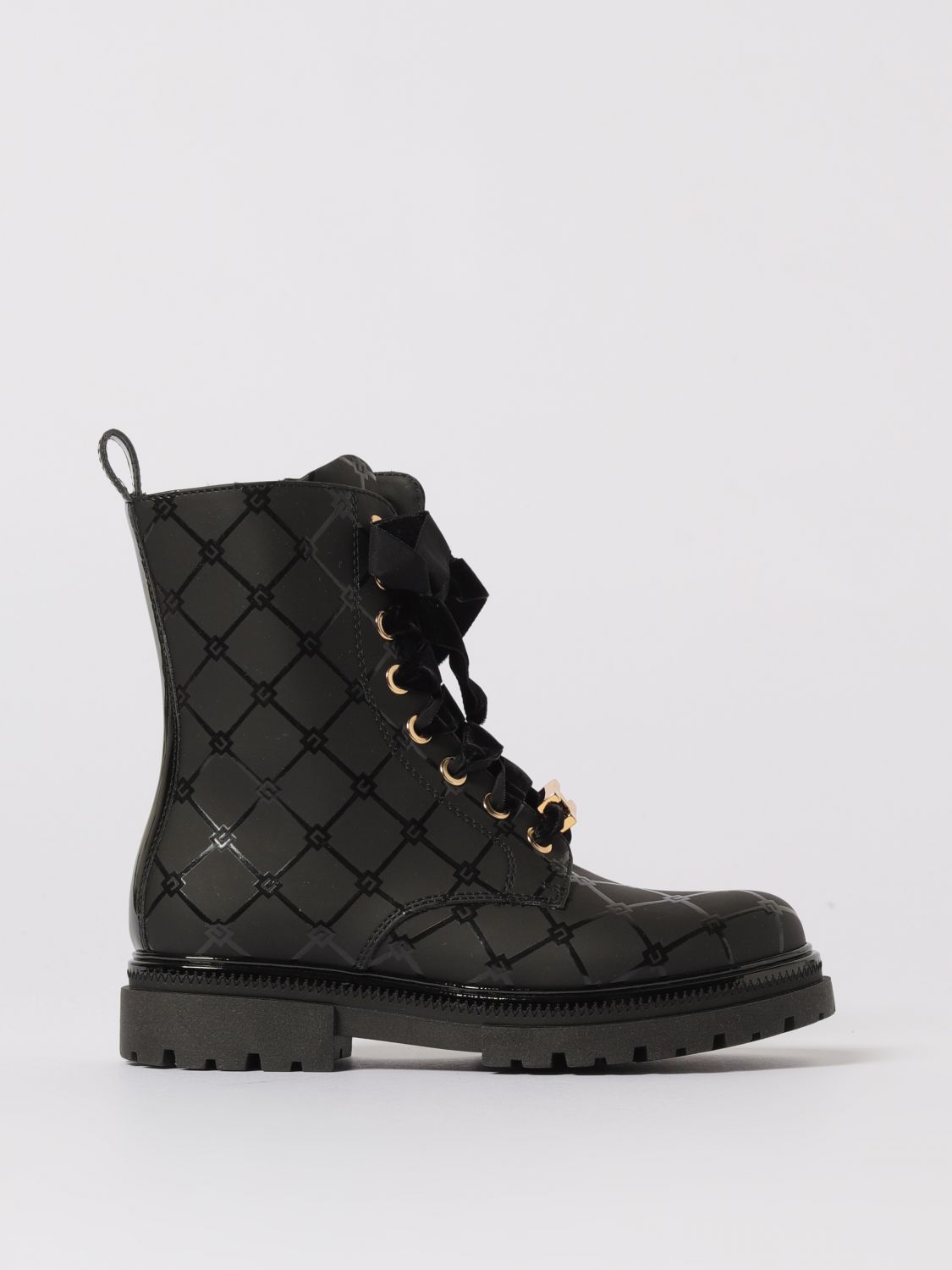 Elisabetta Franchi La Mia Bambina Shoes Kids Color Black In Black