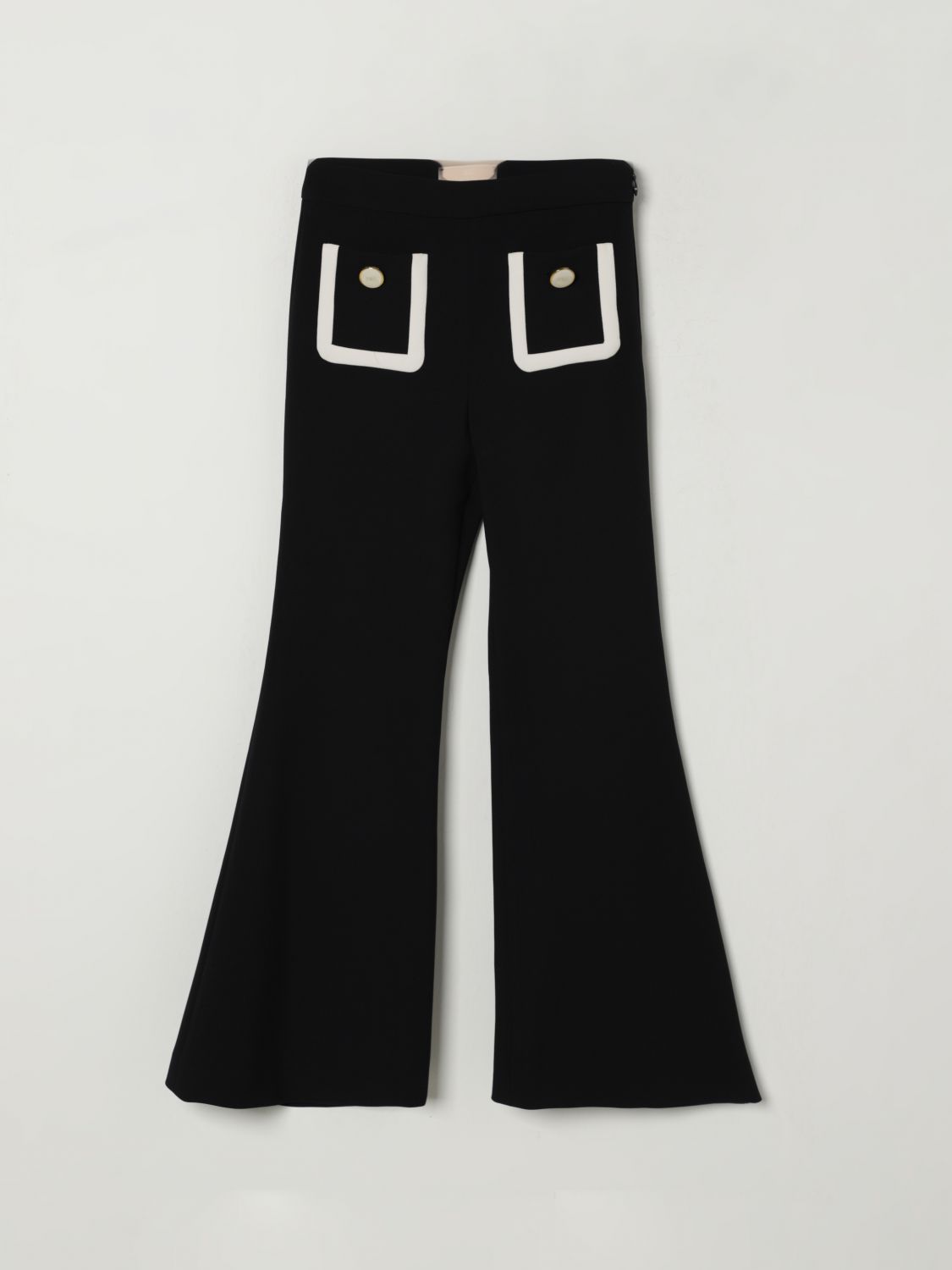 Elisabetta Franchi La Mia Bambina Pants Kids Color Black In Black