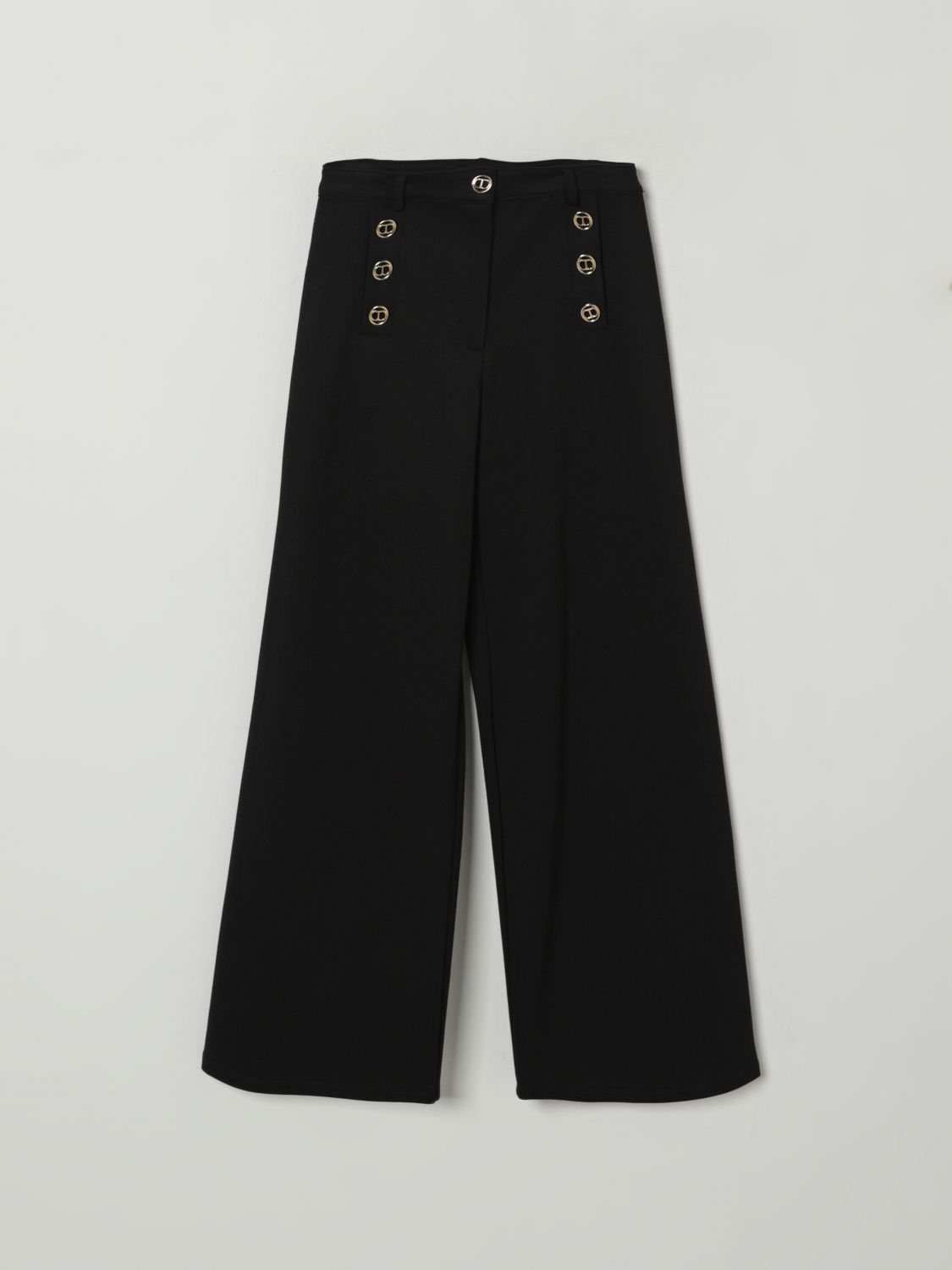 Twinset Pants Kids Color Black In Black