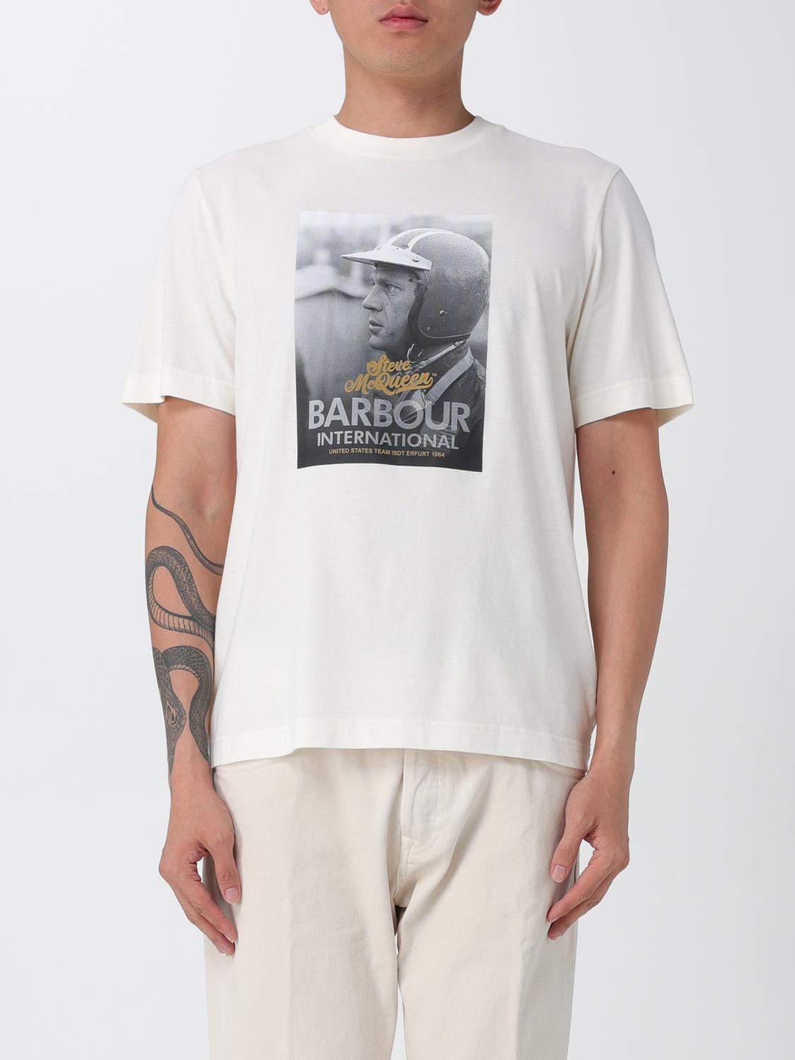 BARBOUR T-Shirt Herren Farbe Weiß