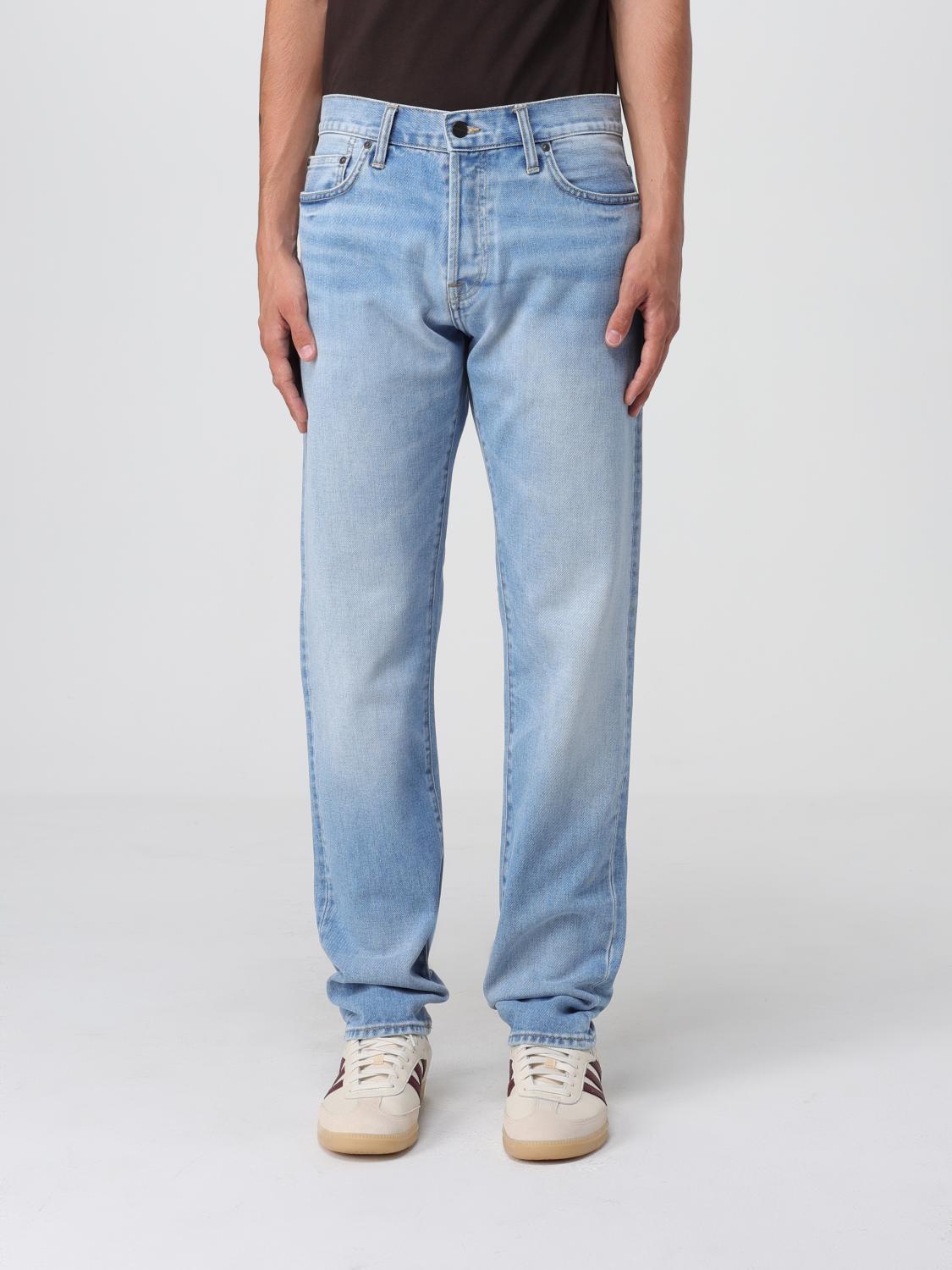 Carhartt Pants Wip Men Color Blue In Blue