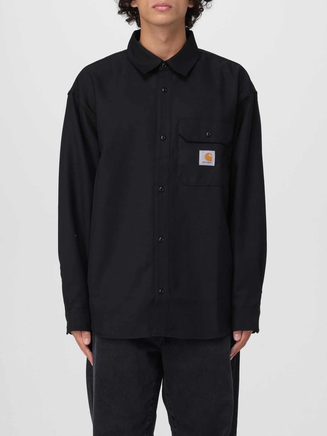 Carhartt Flint Shirts Black In Black